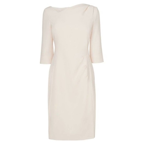 LK Bennett Dresses & Skirts - L. K. Bennett Maria Signature Cream Dress Sz 4